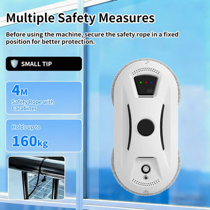 Robot Vacuum Cleaner Window Cleaning Robot Window Electric Glass Limpiacristales Remote Control for Home