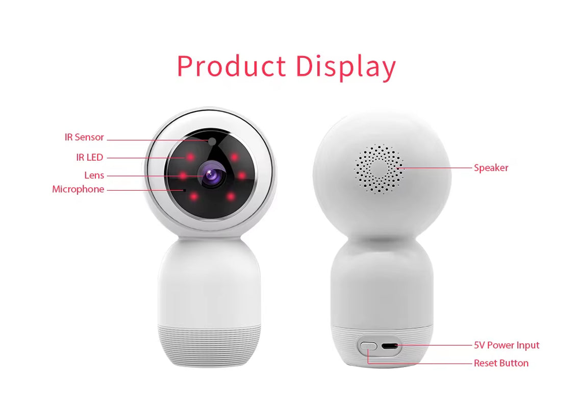 Tuya Smart Home Security Camera Indoor Smart Wifi Baby Camera