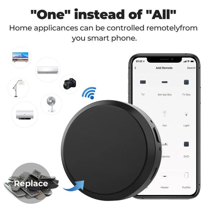 Tuya Wifi Smart Home IR RF Universal Remote Control App Voice Control Infrared Remote Controller for Alexa Google Home