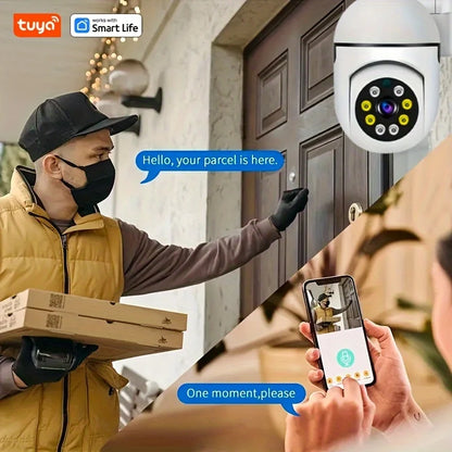 Tuya 4MP 2.4G Wifi Indoor Camera Smart Home Security Video Surveillance Supprt Two Way Audio Mobile Motion