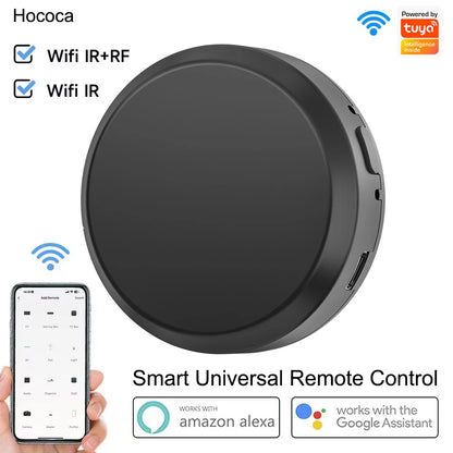 Tuya Wifi Smart Home IR RF Universal Remote Control App Voice Control Infrared Remote Controller for Alexa Google Home