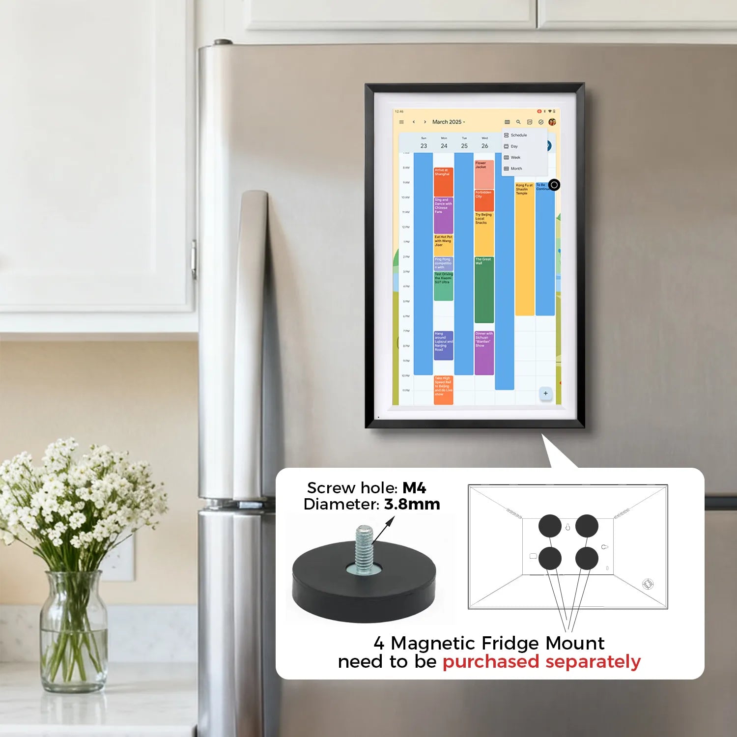 15.6" Smart Display F16S-White&Black