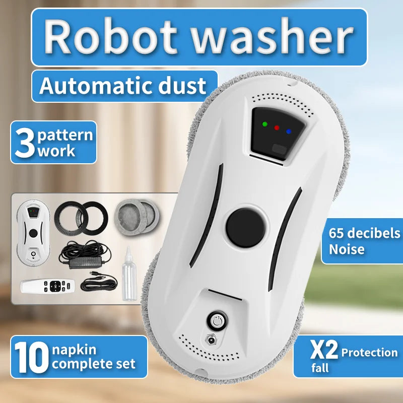 Robot Vacuum Cleaner Window Cleaning Robot Window Electric Glass Limpiacristales Remote Control for Home