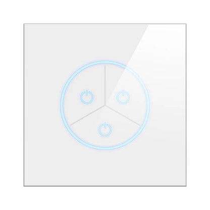 Wifi Tuya Smart Switch 10A EU 1/2/3Gang Light Switch APP Remote Voice Control Smart Lighting Touch Sensor Switch Smart Home