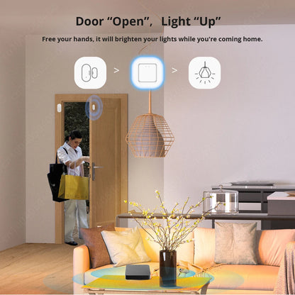 Tuya Bluetooth Zigbee 3.0 Smart Gateway Hub Smart Life Home Bridge Wireless Multi Mode Gateway Mesh Work with Alexa Google Home