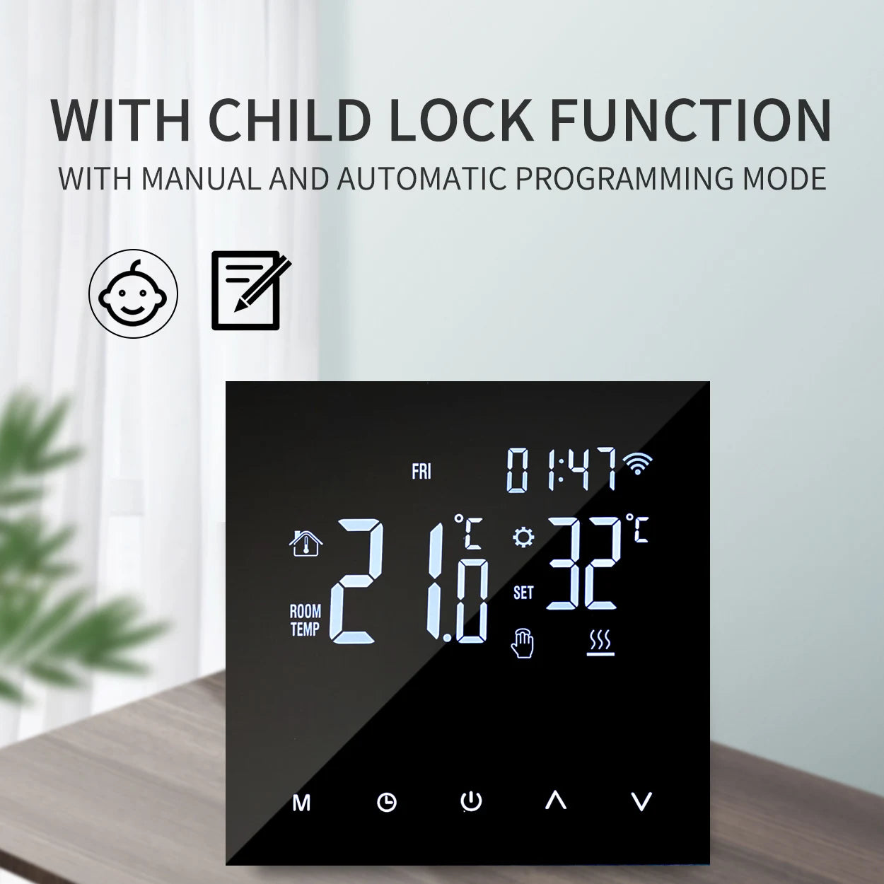 Tuya Smart Home Wifi Heating Thermostat Warm Underfloor Regulator 220V Electric/Water Gas Boiler Temperature Controller Alexa