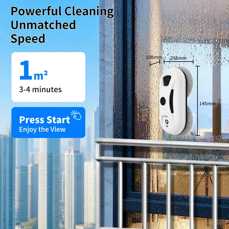 Robot Vacuum Cleaner Window Cleaning Robot Window Electric Glass Limpiacristales Remote Control for Home