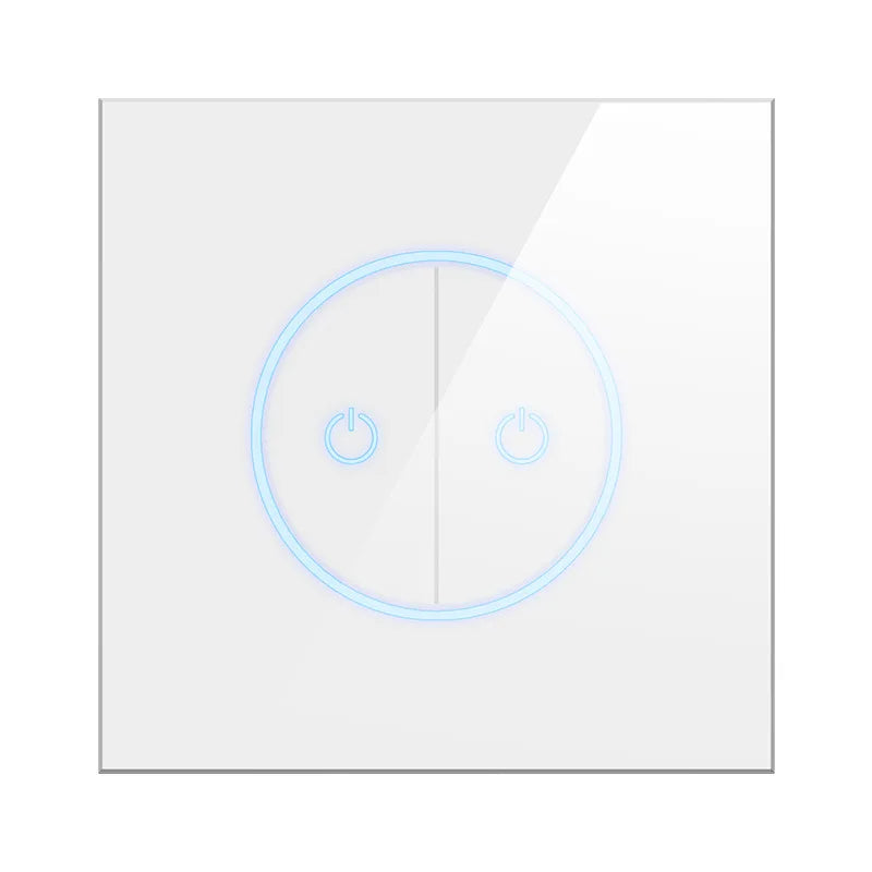 Wifi Tuya Smart Switch 10A EU 1/2/3Gang Light Switch APP Remote Voice Control Smart Lighting Touch Sensor Switch Smart Home