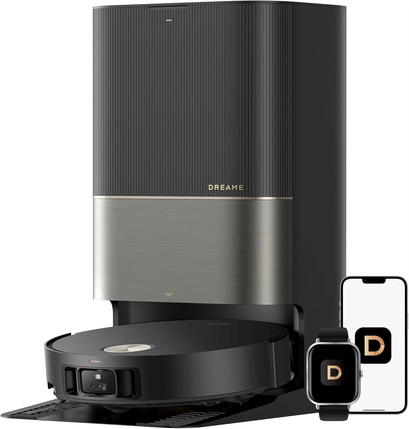 DREAME X50 Pro Robot Vacuum Cleaner 19500Pa Global Version Automatic Cleaning Self-Washing Mopping Hot Water Moping LDS Sweep