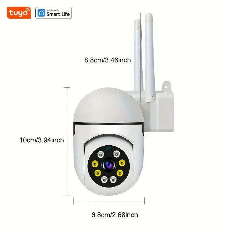 Tuya 4MP 2.4G Wifi Indoor Camera Smart Home Security Video Surveillance Supprt Two Way Audio Mobile Motion