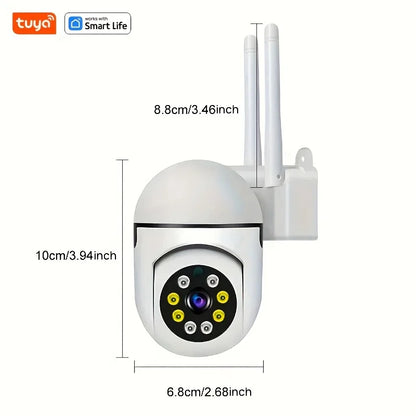 Tuya 4MP 2.4G Wifi Indoor Camera Smart Home Security Video Surveillance Supprt Two Way Audio Mobile Motion
