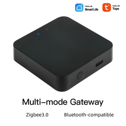 Tuya Bluetooth Zigbee 3.0 Smart Gateway Hub Smart Life Home Bridge Wireless Multi Mode Gateway Mesh Work with Alexa Google Home